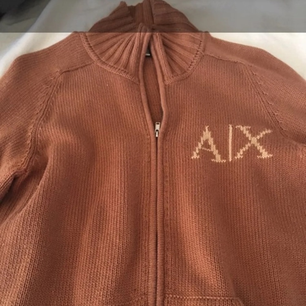 Women’s Large Armani Exchange Zipper Sweater